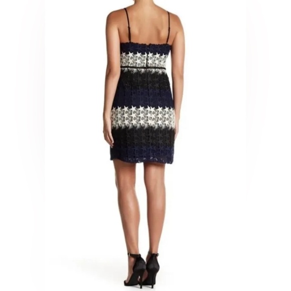 Bebe Star Lace Mini Dress Size 4 NWT.  Be the star of the show! ✨ - Picture 3 of 7